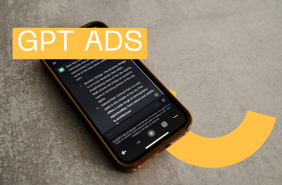 Reklama v Chat GPT / GPT ADS