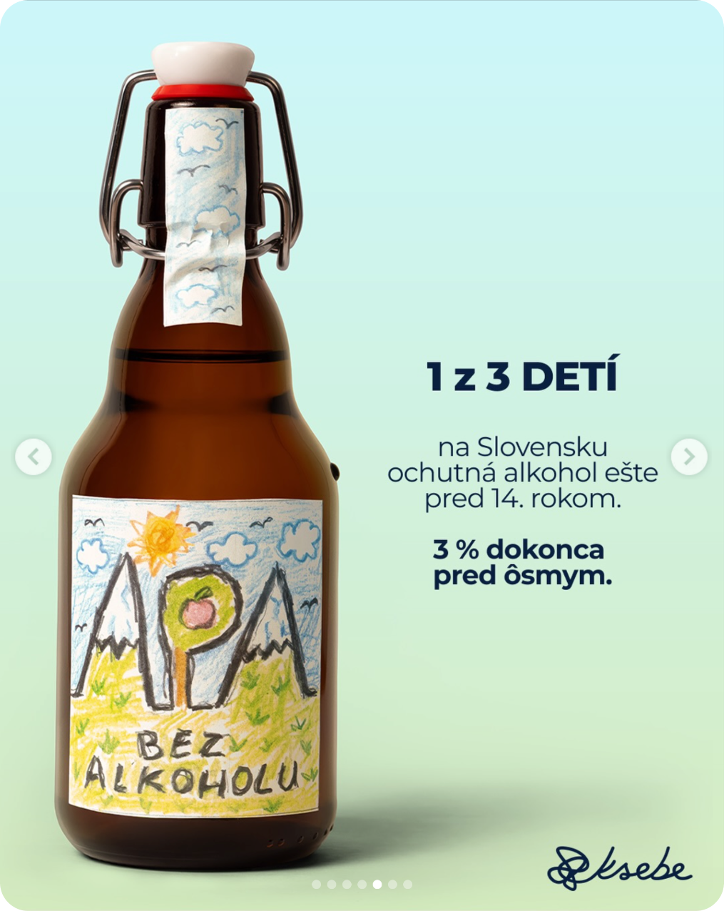 Social vizuál kampaně APA bez alkoholu 3