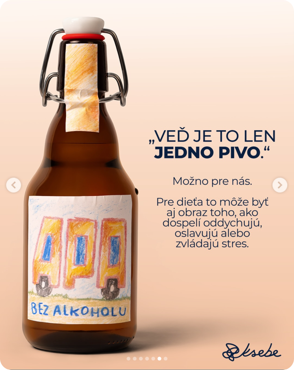 Social vizuál kampaně APA bez alkoholu 4