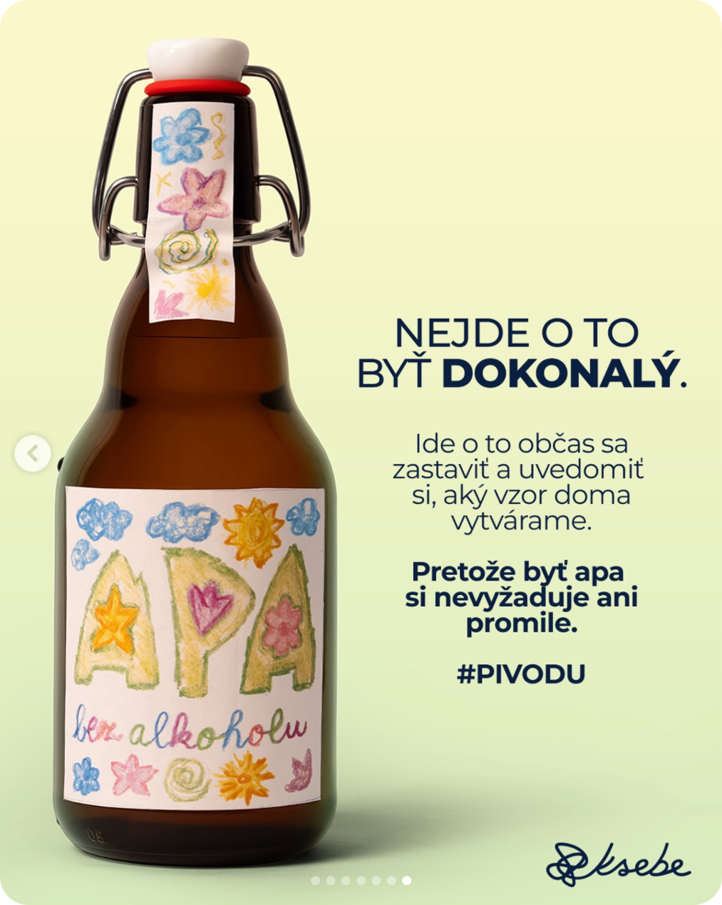 Social vizuál kampaně APA bez alkoholu 5