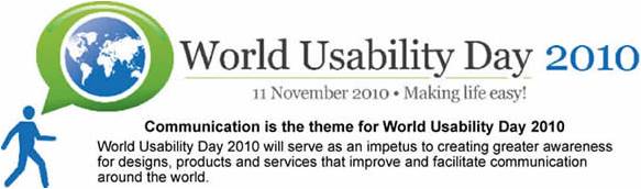 World Usability Day 2010