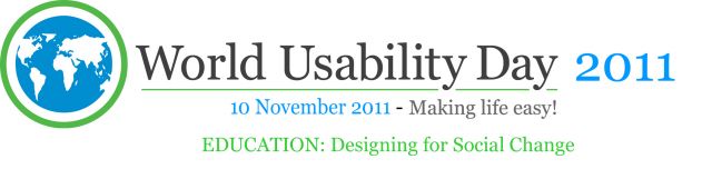 World Usability Day 2011 logo