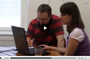 Slované, kteří testují web na lidech