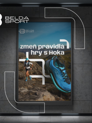 Belda Sport Case study: Vizuální rebranding prémiového sportovního domu