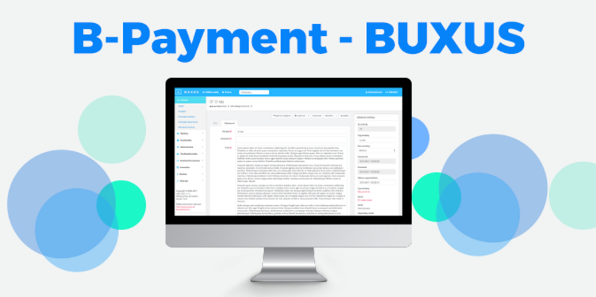 B-Payment v BUXU je unikátní řešení pro platby kartou