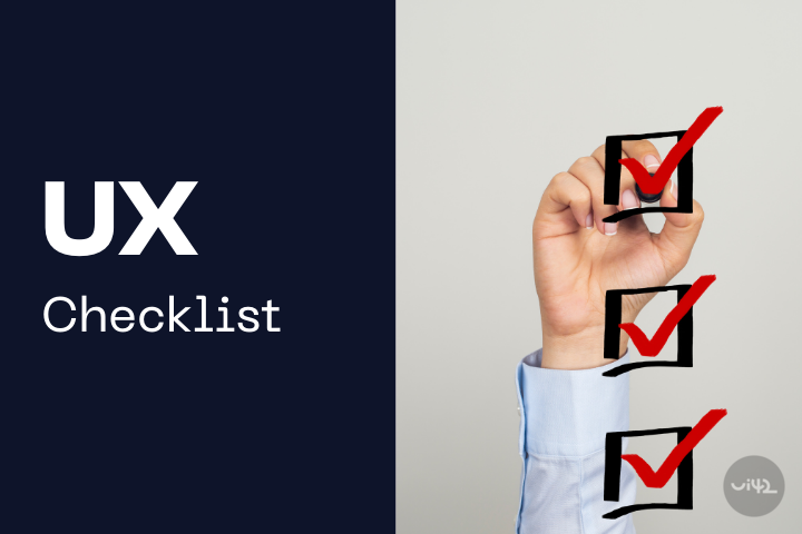 UX checklist pro ecommerce
