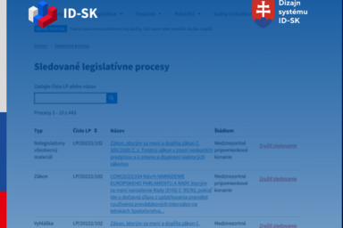 ID-SK: Redesign webových portálů a služeb