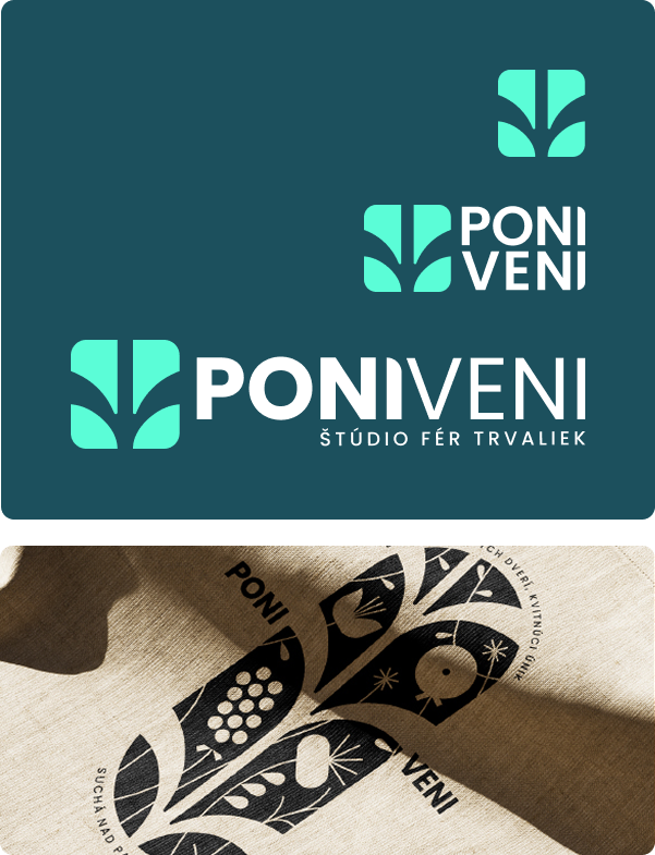 Vizuálna identita Poni Veni