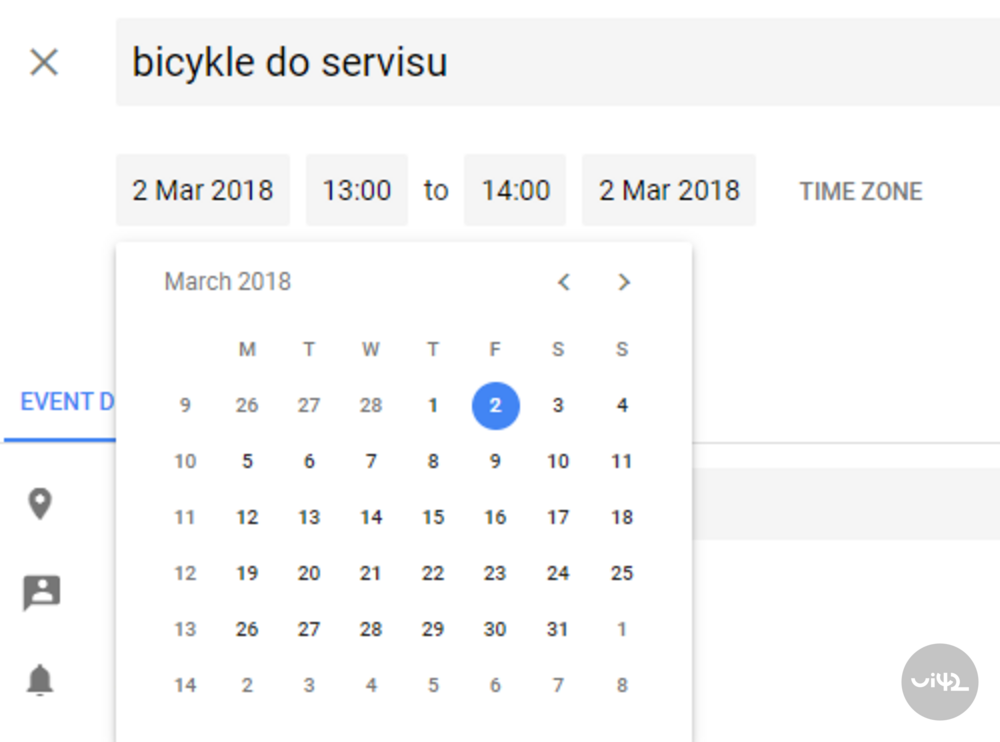google calendar