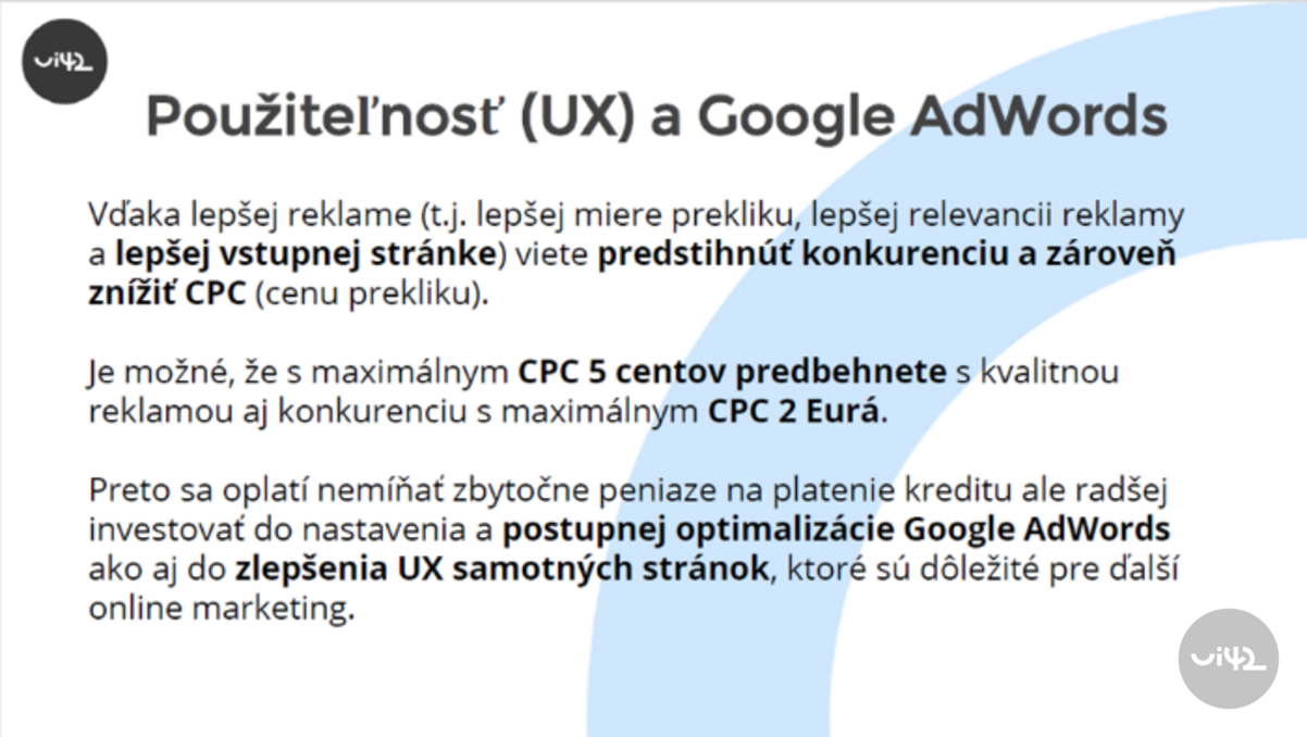 Použitelnost (UX) a Google AdWords - zlepšení UX a optimalizace pro lepší marketing