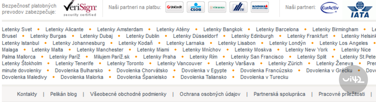 Pelikan mega footer Pelikan mega footer