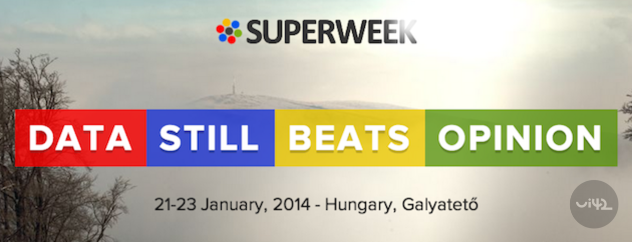 Superweek logo & motto Data Still Beats Opinion Superweek logo & motto Data Still Beats Opinion
